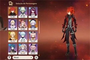 Vendo conta xiao C1+yae miko+venti C1+baal+zhongli mais 8 5* - Genshin Impact