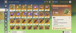 Vendo conta xiao C1+yae miko+venti C1+baal+zhongli mais 8 5* - Genshin Impact