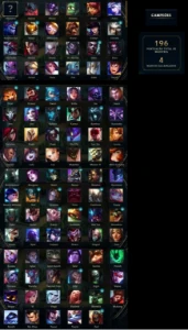 Conta League of Legends, Gold, 89 Champions, 45 skins LOL