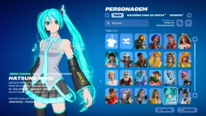 Conta Fortinite | 84 skins | Hatsune Miku | Supermen - Fortnite
