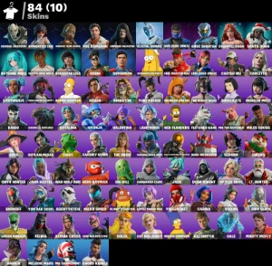 Conta Fortinite | 84 skins | Hatsune Miku | Supermen - Fortnite