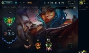 Conta Bronze 1 Lol (106 Skins) Lux Elementalista - League of Legends