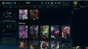Conta Bronze 1 Lol (106 Skins) Lux Elementalista - League of Legends
