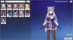 Keqing + Diversos Leia! - Genshin Impact