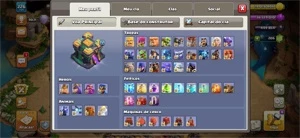 CV 14 Full tudo troca de nome gratis - Clash of Clans