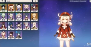 VENDO 5 ⭐ VENTI + KLEE + QIQI + MONA + HARPA CELESTIAL - Genshin Impact