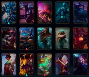 Conta League of Legends, mais de 100 skins. LOL