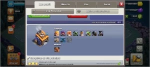 Clash of clans cv10 + 1k de gemas