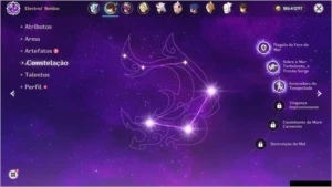 Conta AR53 com Itto, Eula, Zhong, Benny + Noelle C6 - Genshin Impact