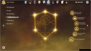 Conta AR53 com Itto, Eula, Zhong, Benny + Noelle C6 - Genshin Impact