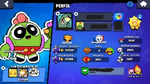 Conta Rara Brawl Stars FULL/ Todos os Brawlers +11 /338Skins