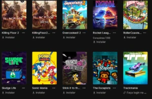 Conta Epic Games Com Vários Jogos - Outros