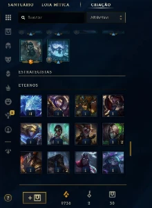 Conta League of Legends Full Acesso - 93 Champs e 82 Skins LOL