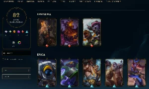 Conta League of Legends Full Acesso - 93 Champs e 82 Skins LOL