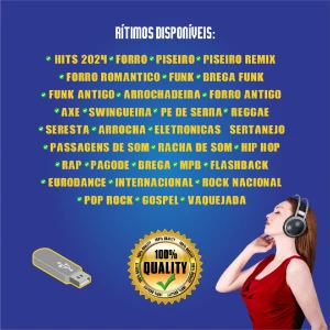 Pack de Músicas Atualizadas 2024 (Pendrive Digital) - Outros