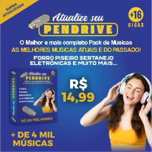 Pack de Músicas Atualizadas 2024 (Pendrive Digital) - Outros