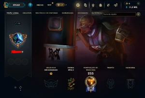 Conta Com Skin Rara Riot Singed