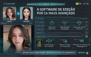 DeepFaceKit Transforme seus videos e fotos com IA. - Vídeos e Cortes Cortes Virais