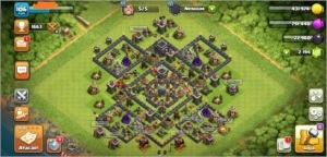 Clash of Clans CV9 full, 2.1k de gemas barato