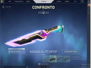 Conta valorant imortal 1 skins de armas e facas