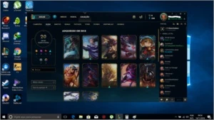 League Of Legend Conta lv 97 Ouro V - League of Legends LOL