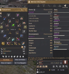 Conta BDO 760 gs, sem soberana secundaria quase feita - Black Desert