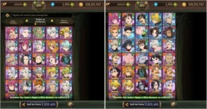 Conta 7DS - Seven Deadly Sins com 1604 diamantes - Outros