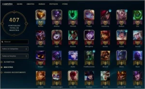 Conta Ouro V solo e flex quase full champion + 95 - League of Legends LOL