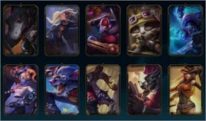 Conta Gold 4 com 67 skins - League of Legends LOL