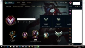 CONTAS LEAGUE OF LEGENDS / PRATA V / VÁRIOS CAMPEÕES E SKINS LOL