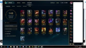 CONTAS LEAGUE OF LEGENDS / PRATA V / VÁRIOS CAMPEÕES E SKINS LOL