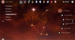 HuTao C1 + Homa + Ganyu + Amos + Zhongli + Venti + Ayato - Genshin Impact