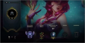 CONTA SMURF DIAMANTE 2 70% DE WIN - League of Legends LOL