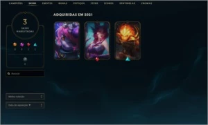 CONTA SMURF DIAMANTE 2 70% DE WIN - League of Legends LOL
