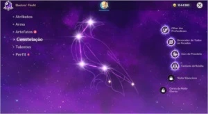 Mona, Keqing e Venti C1 (AR45+) +12 4* - Genshin Impact