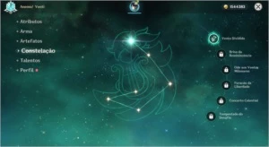 Mona, Keqing e Venti C1 (AR45+) +12 4* - Genshin Impact