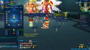 conta guilmon U (omegamon) ladmo - Digimon Masters Online