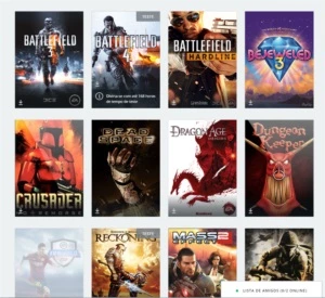 Conta Origin PC - Outros