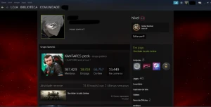Conta Steam Lvl 12 | 40 Jogos Top - Counter Strike CS
