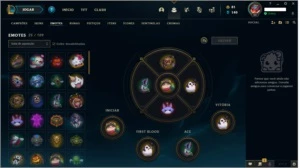 CONTA LOL - SKIN UFO CORKI - OURO 4 -  64 CHAMP E 62 SKINS - League of Legends