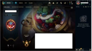 CONTA LOL - SKIN UFO CORKI - OURO 4 -  64 CHAMP E 62 SKINS - League of Legends