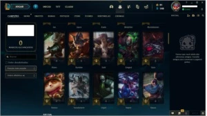 CONTA LOL - SKIN UFO CORKI - OURO 4 -  64 CHAMP E 62 SKINS - League of Legends