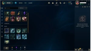 CONTA LOL - SKIN UFO CORKI - OURO 4 -  64 CHAMP E 62 SKINS - League of Legends