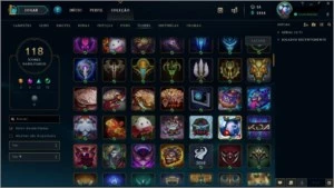 Conta League of Legends de 2012 (raridade). LOL