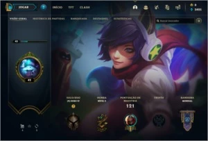 CONTA GOLD 4 BARATO - League of Legends LOL