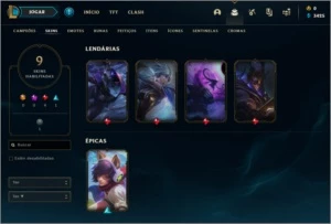 CONTA GOLD 4 BARATO - League of Legends LOL