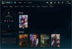 CONTA GOLD 4 BARATO - League of Legends LOL