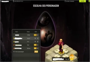 Conta Dofus 5 personagens high lvl crocabulia