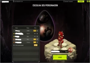 Conta Dofus 5 personagens high lvl crocabulia