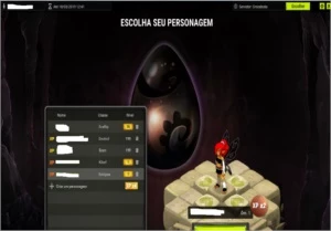 Conta Dofus 5 personagens high lvl crocabulia